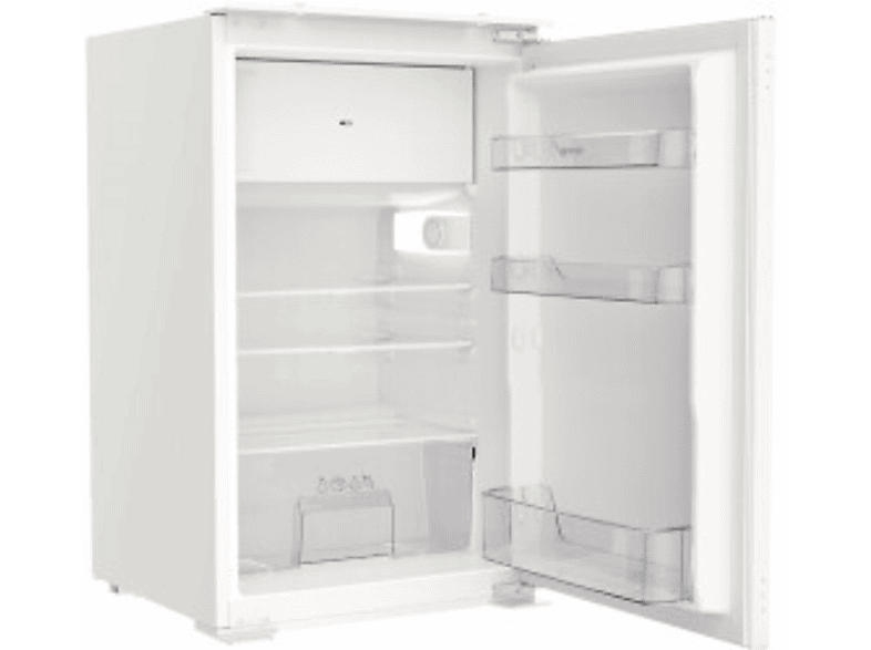 Gorenje RBI409EP1 Kühlschrank, Schlepptürtechnik (E, 880 mm hoch, Weiß, 118 l)