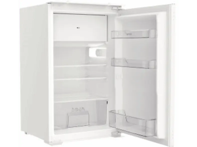 Gorenje RBI409EP1 Kühlschrank, Schlepptürtechnik (E, 880 mm hoch, Weiß, 118 l)