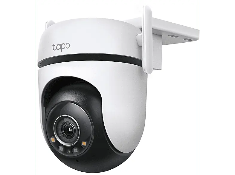 TP-Link Tapo C520WS Überwachungskamera (Anzahl Kameras: 1, für Außen, Nachtsichtfunktion, Netzbetrieb, Weiß)