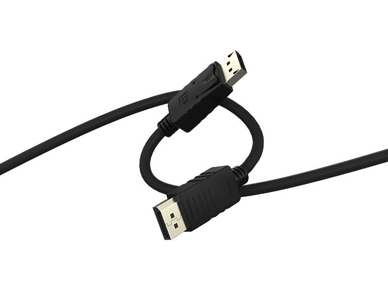 ISY IDP-1030 DisplayPort 1.2 Kabel, 3m, Schwarz