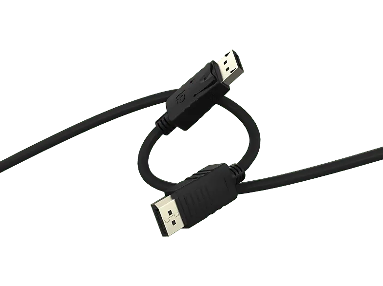 ISY IDP-1030 DisplayPort 1.2 Kabel, 3m, Schwarz