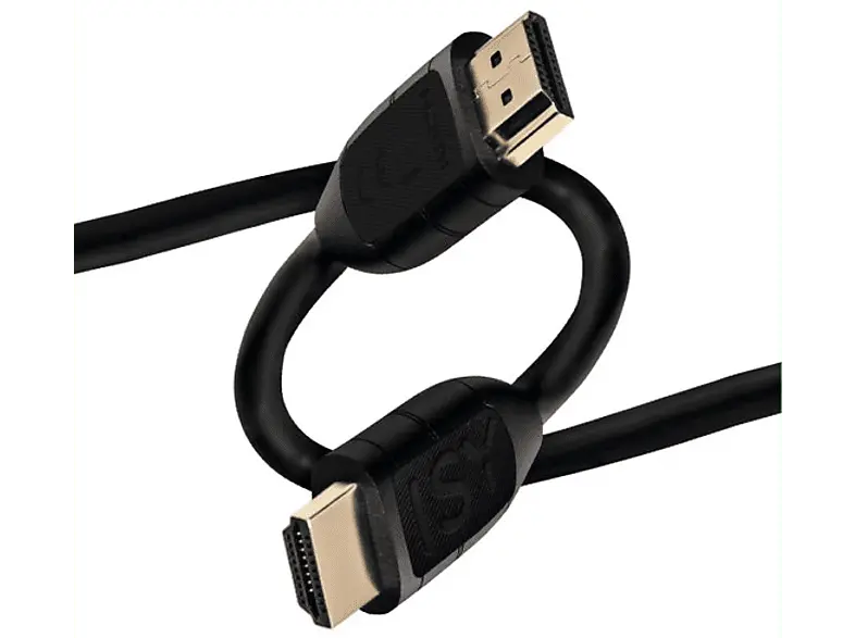 ISY IHD 1015 HDMI 2.0 Kabel, 4K, 1.5 Meter, Schwarz