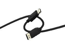 ISY IDP-1015 DisplayPort 1.2 Kabel, 1.5m, Schwarz