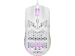 ISY IGM 4000 Gaming Maus, USB-A, 7200 dpi, RGB-LED, Weiß