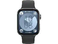Huawei Watch Fit 3 mit Fluorelastomer-Armband, Schwarz; Smartwatch