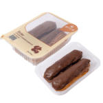 Mix Markt Brandteiggebäck mit 69,5% Füllung mit Schokogeschmack in kakaohaltiger Fettglasur - bis 01.06.2024