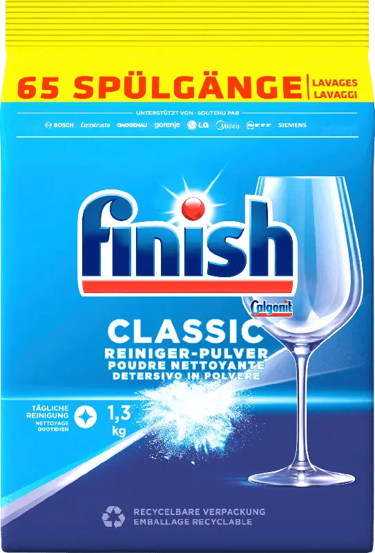 Finish Classic Spülmaschinen-Reiniger Pulver