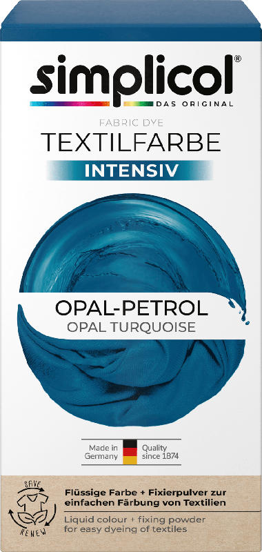 Simplicol Textilfarbe Opal-Petrol