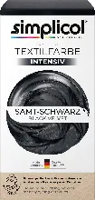 dm drogerie markt Simplicol flüssige Textilfarbe Samt-Schwarz Black Velvet