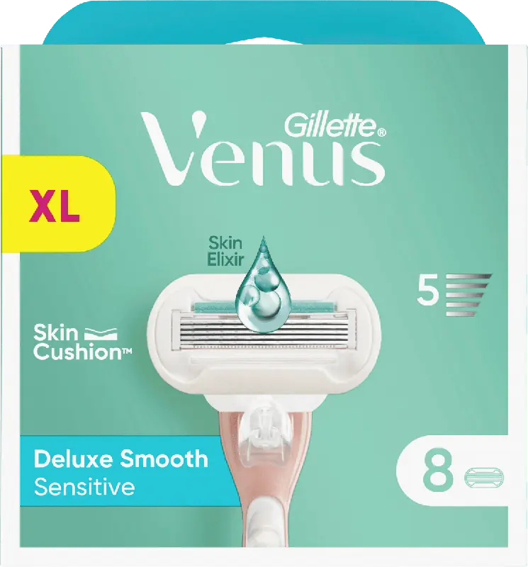 Gillette Venus Deluxe Smooth Sensitive Klingen