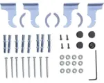Hornbach Befestigungsset Rotheigner DHK Style white 6810564 für Badheizkörper