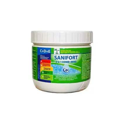 ТАБЛЕТКИ ЗА БАСЕЙН КОНТРОЛ НА АЛГИИТЕ POOL FRIEND САНИФОРТ