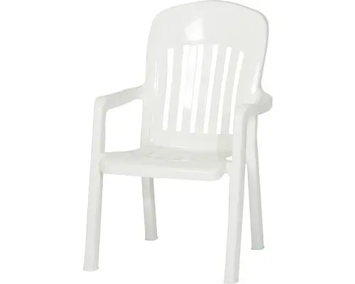 Stapelstuhl Sieger Comtesse Kunststoff weiß