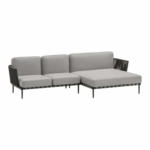 Pfister Lounge SONNENFELD, alluminio, grigio chiaro