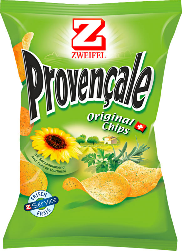 Zweifel Chips, Provençale, 90 g