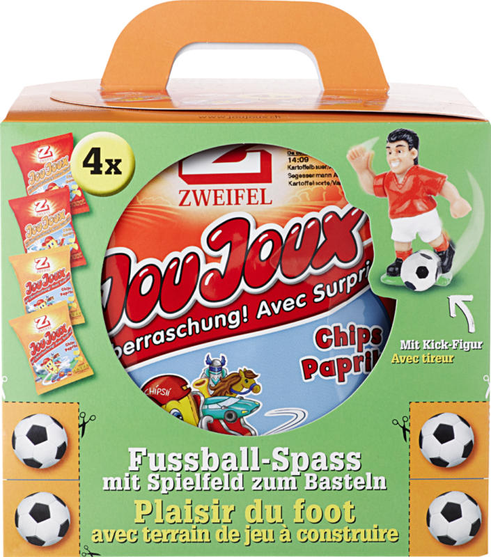 Zweifel Chips JouJoux WM-Box, 168 g