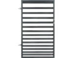 Hornbach Einzeltor Polbram L System 0,9 x 1,5 m anthrazit