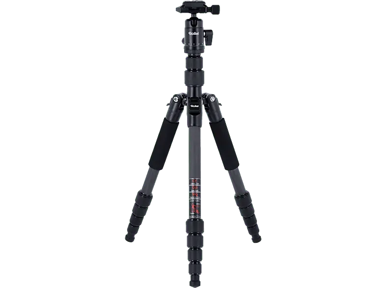 Rollei Compact Traveler No.1 Carbon Stativ Schwarz