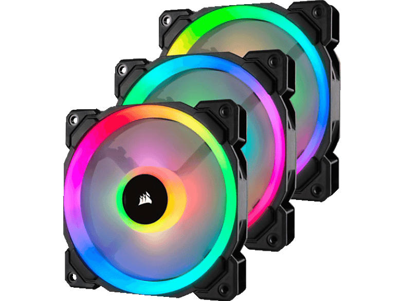 Corsair LL120 RGB 3er-Pack, 120 mm, LED-Steuerung (CO-9050072-WW); PC Lüfter