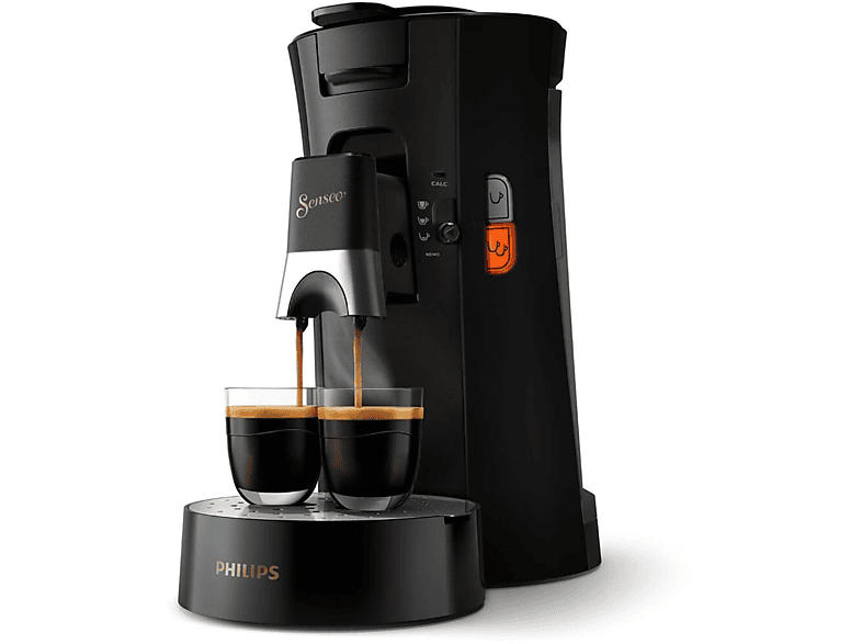 Philips CSA240 senseO® Select Kaffeepadmaschine, Schwarz