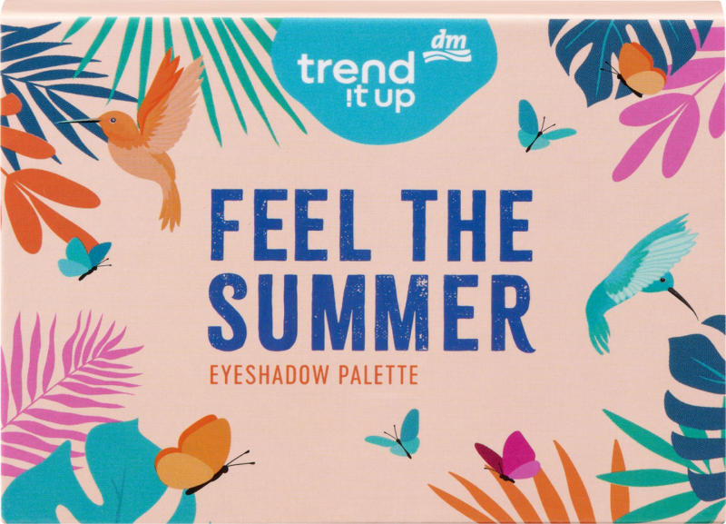 trend !t up Lidschatten Palette FEEL THE SUMMER PROMO