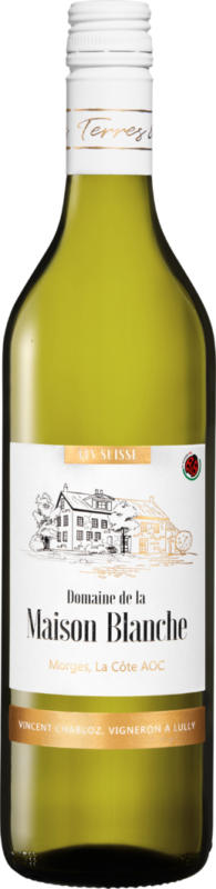 Domaine de la Maison Blanche Morges AOC La Côte, Suisse, Vaud, 2023, 75 cl