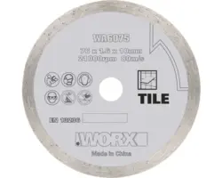 Diamanttrennscheibe Worx Ø 76 mm 1 Stück