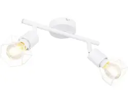 Wandleuchte Spot Globo XARA E14 40 W 2-flammig IP 20 weiß (54802W-2)