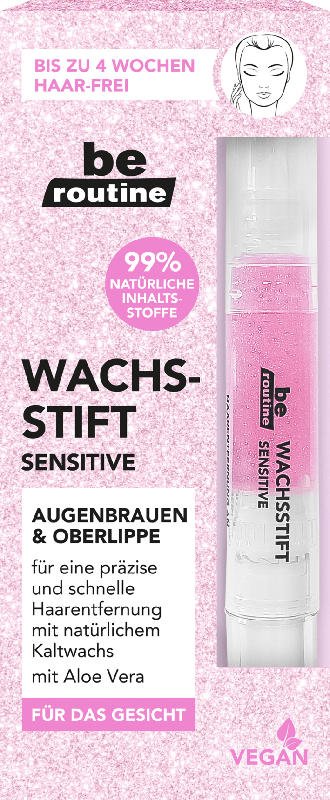 be routine Wachsstift Augenbrauen & Oberlippe, sensitive