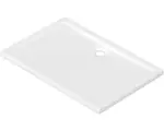 Hornbach Rechteck-Duschwanne Jungborn Cinque 80x120x2,5 cm weiß glänzend