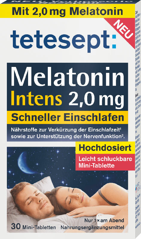 tetesept Melatonin Intens Mini-Tabletten