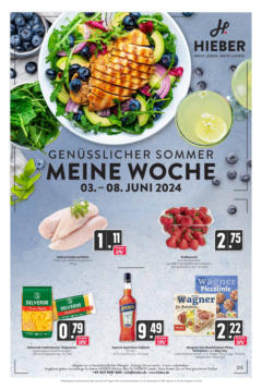 OFFERS - Hieber's Frischecenter: Meine Woche - gültig ab dem 02.06.2024 | Seite: 8 | Produkte: Buttermilch, Milch