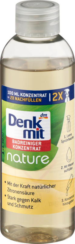 Denkmit Badreiniger Konzentrat nature