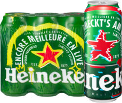 Bière Premium Heineken, 6 x 50 cl