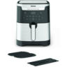 Уред за здравословно готвене с горещ въздух TEFAL EASY FRY & GRILL XXL EY801D15 2 в 1, 8 ПРОГРАМИ, 2 KG 6.50 L, СИВ/ЧЕРЕН