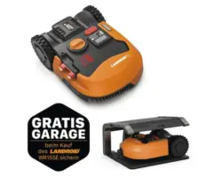Mähroboter WORX Landroid L2000 mit Gratis-Garage bei Registrierung