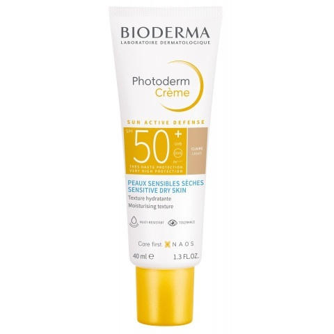 Bioderma Photoderm Creme SPF50+ слънцезащитен тониран крем за лице 40мл.