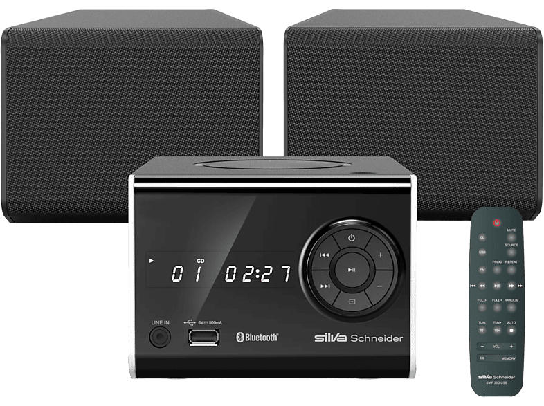 Silva-Schneider SMP 360 Mikro-Hifi System mit Bluetooth; Micro HiFi-System