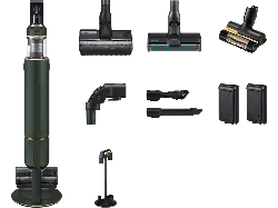 Samsung VS20B95943N/GE bespoke Jet Extended Akku Staubsauger (0,5 l, Akkulaufzeit: 20-120 min., Grün/Schwarz)