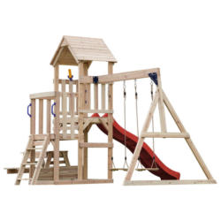 AXI Spielturm Mette rot B/H/L: ca. 366x267x383 cm