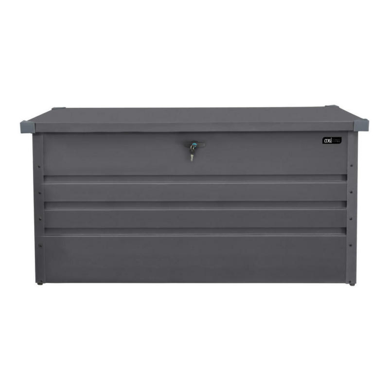 AXI Outdoor Living Gartenbox Miles anthrazit Metall B/H/L: ca. 60x62x132 cm