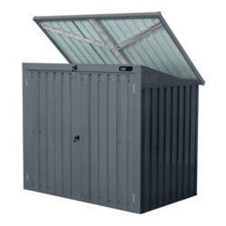 AXI Outdoor Living Mülltonnenbox Oscar anthrazit B/H/L: ca. 158x134x101 cm