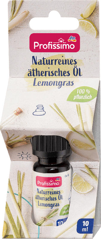 Profissimo Naturreines ätherisches Öl Lemongras