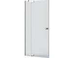 Hornbach Badewannenfaltwand Jungborn Sette 2-teilig 900x1600 mm Anschlag links Echtglas Klar hell chrom mit Puffergriff