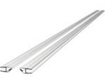 Hornbach Magnetprofil Jungborn Sette Zero 45° 2150 mm transparent