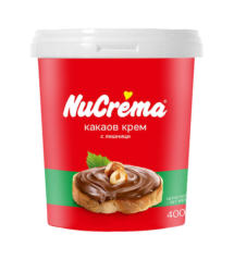 Nucrema Какаов крем различни видове