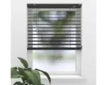 Hornbach Soluna Alu-Jalousie schwarz matt 50mm 150x180 cm
