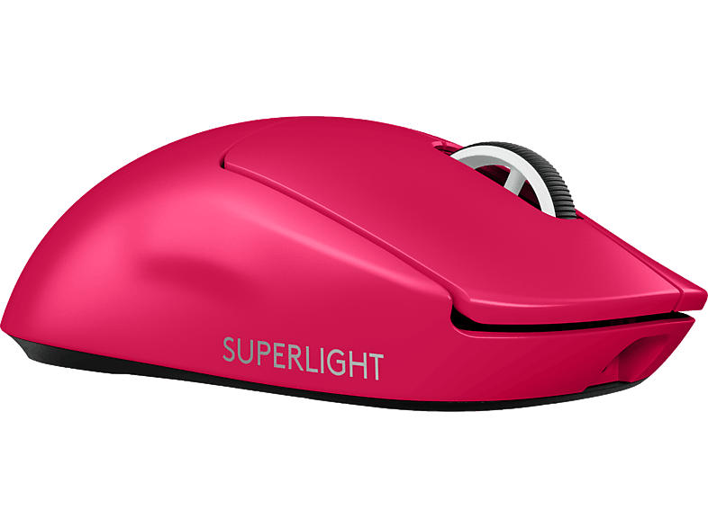 LOGITECH G PRO X SUPERLIGHT 2 LIGHTSPEED Gaming Maus, 32000dpi, 40G, 500 IPS, 2000Hz (0.5ms), Rosa