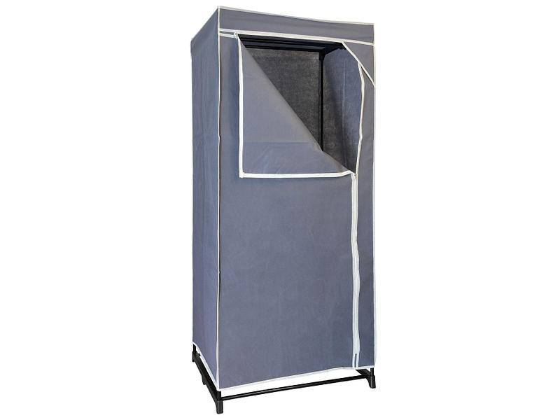 Armoire de rangement HIDDEN gris 75x50x160cm