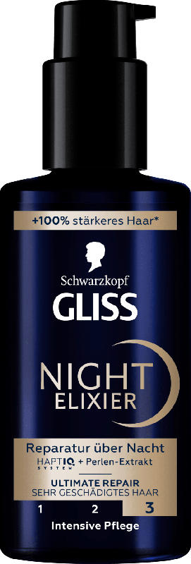 Schwarzkopf Gliss Kur Night Elixier Ultimate Repair